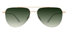 Barton Perreira® McNair Sun BR McNair Sun Gold / Julep (AR) 55 Sunglasses - Gold / Julep (AR)