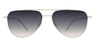 Barton Perreira® McNair Sun BR McNair Sun Platinum / Basalt (AR) 55 Sunglasses - Platinum / Basalt (AR)