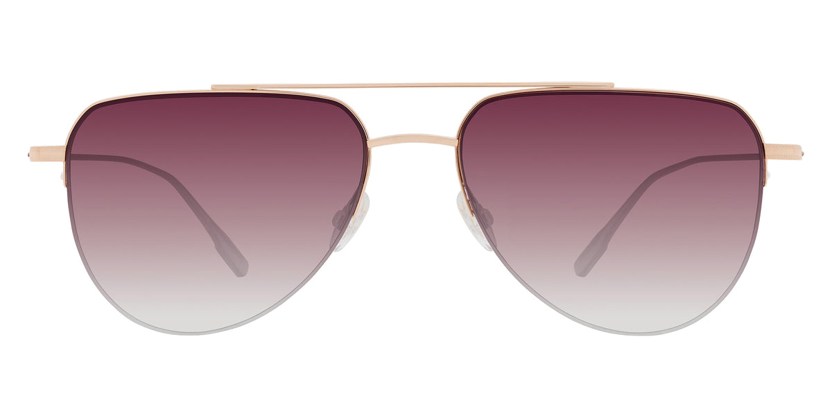 Barton Perreira® McNair Sun BR McNair Sun Rose Gold / Mauve Gradient (AR) 55 Sunglasses - Rose Gold / Mauve Gradient (AR)