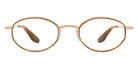 Barton Perreira® Mileva BR Mileva Rose Gold / Umber Tortoise 48 Eyeglasses - Rose Gold / Umber Tortoise