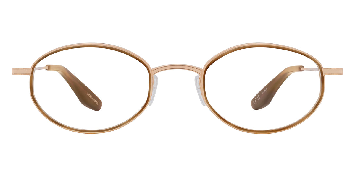 Barton Perreira® Mileva BR Mileva Rose Gold / Umber Tortoise 48 Eyeglasses - Rose Gold / Umber Tortoise