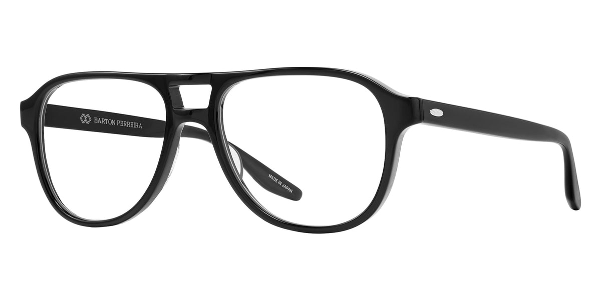 Barton Perreira® Mirando BR Mirando Black 54 Eyeglasses - Black