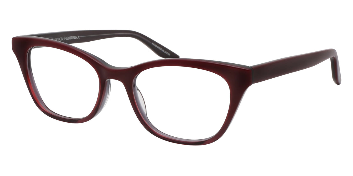 Barton Perreira® Nina BR Nina (49) Oxblood 49 Eyeglasses - Oxblood