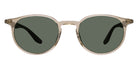 Barton Perreira® Norton BR Norton (50) Sun Khaki / Sulcata Tortoise / Green Smoke (AR) 50 Sunglasses - Khaki / Sulcata Tortoise / Green Smoke (AR)