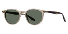 Barton Perreira® Norton BR Norton (50) Sun Khaki / Sulcata Tortoise / Green Smoke (AR) 50 Sunglasses - Khaki / Sulcata Tortoise / Green Smoke (AR)