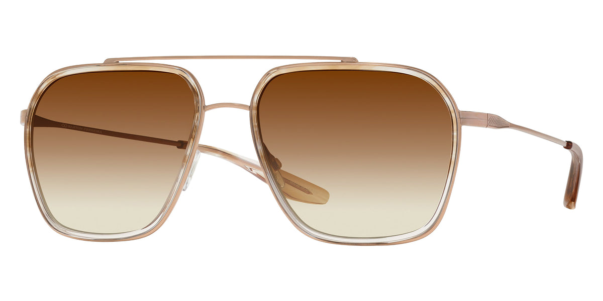 Barton Perreira® Rizzo Insert BR Rizzo Insert Rose Gold / Kashmir Sand / Southern Comfort (AR) 58 Sunglasses - Rose Gold / Kashmir Sand / Southern Comfort (AR)