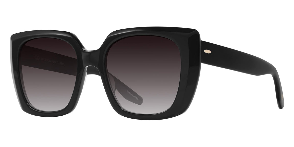 Barton Perreira® Yasmeen BR Yasmeen Black / Smolder (AR) 53 Sunglasses - Black / Smolder (AR)