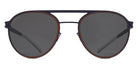 Mykita® BRADLEY MYK BRADLEY Indigo/Orange / Polarized Pro Hi-Con Grey 51 - Indigo/Orange / Polarized Pro Hi-Con Grey Sunglasses