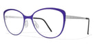 Blackfin® BRIDGEHAVEN BLF BRIDGEHAVEN 869 54 - Violet/Reflex Violet Eyeglasses