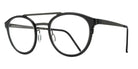 Blackfin® BRIGHTON BLF BRIGHTON 655 47 - Gunmetal/Black Eyeglasses