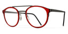 Blackfin® BRIGHTON BLF BRIGHTON 657 47 - Titanium/Red Eyeglasses