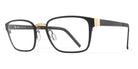 Blackfin® BRISTOL BLF BRISTOL 1050 51 - Black/Light Gold Eyeglasses