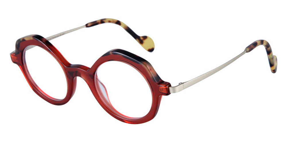 NaoNed® Brived NAO Brived 14001 43 - Transparent Red and Tortoiseshell / Sand Eyeglasses