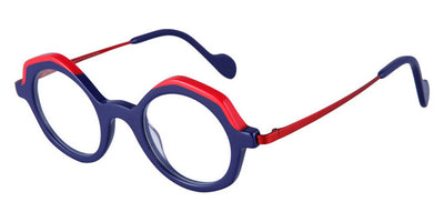 NaoNed® Brived NAO Brived 5003 43 - Bleu Orchidée Et Rouge / Rouge Eyeglasses