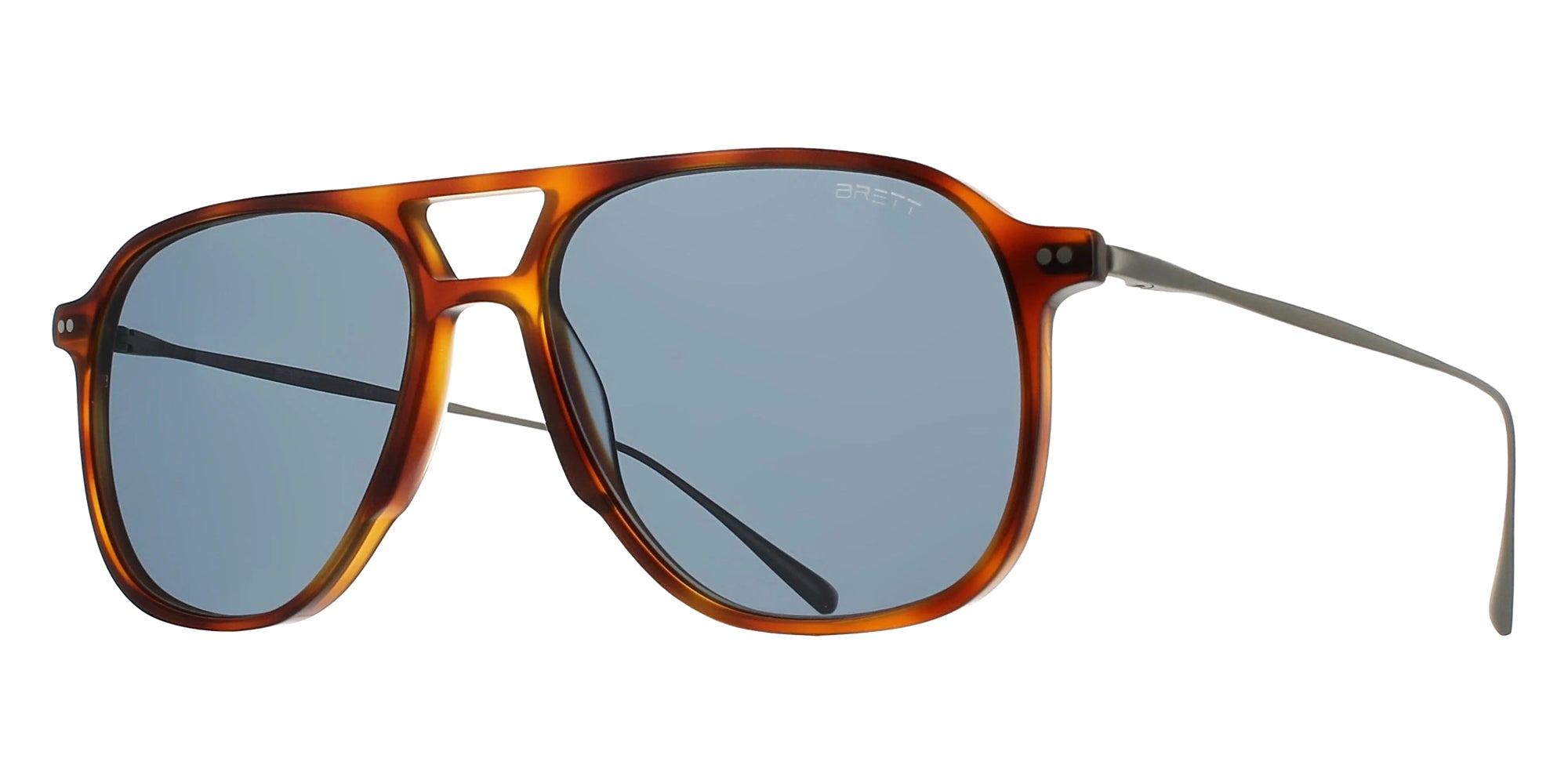 Brett® BROWN SUN BRTT BROWN SUN-C09-ST 58 - Honey Tortoise/Silver - C09
