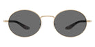 Barton Perreira® Anamcara BRP ANAM5202K - Gold/Crystal/Heroine Chic/Noir (AR) Sunglasses