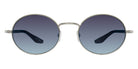 Barton Perreira® Anamcara BRP ANAM5204K - Platinum/Crystal/Black/Aegean Gradient (AR) Sunglasses