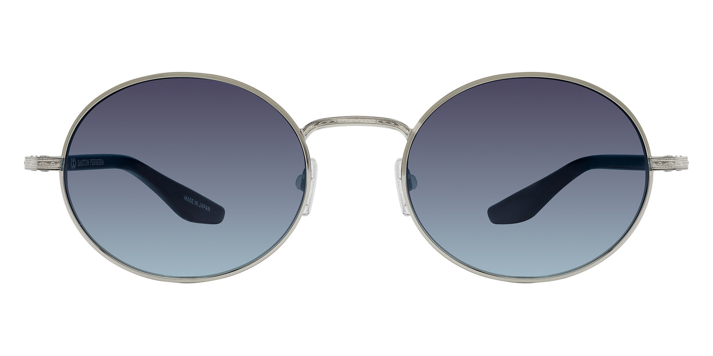 NEW Barton Perreira Anamcara Sunglasses in Gold/Crystal/Heroine Chic/Noir Luxury Sunglasses: Vintage Oval with Ombré Lenses main image 4