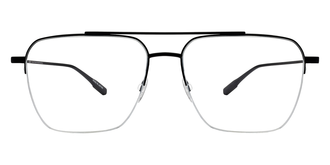 Barton Perreira® Armstrong BRP ARMS5501K - Black Satin/Demo Eyeglasses