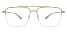 Barton Perreira® Armstrong BRP ARMS5502K - Antique Gold/Demo Eyeglasses