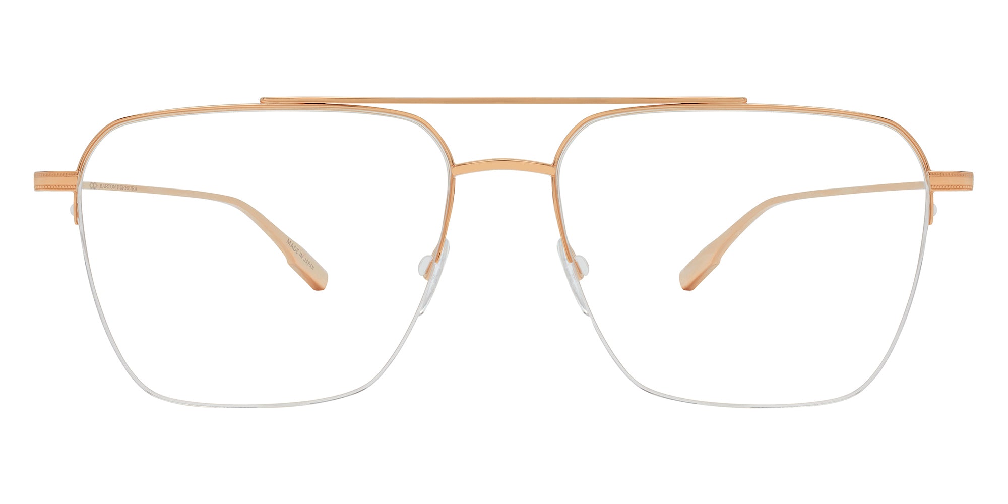 Barton Perreira® Armstrong BRP ARMS5504K - Rose Gold/Demo Eyeglasses