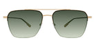 Barton Perreira® Armstrong Sun BRP ARMS5553K - Gold/Julep (AR) Sunglasses
