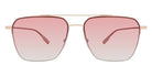 Barton Perreira® Armstrong Sun BRP ARMS5554K - Rose Gold/Mauve Gradient (AR) Sunglasses