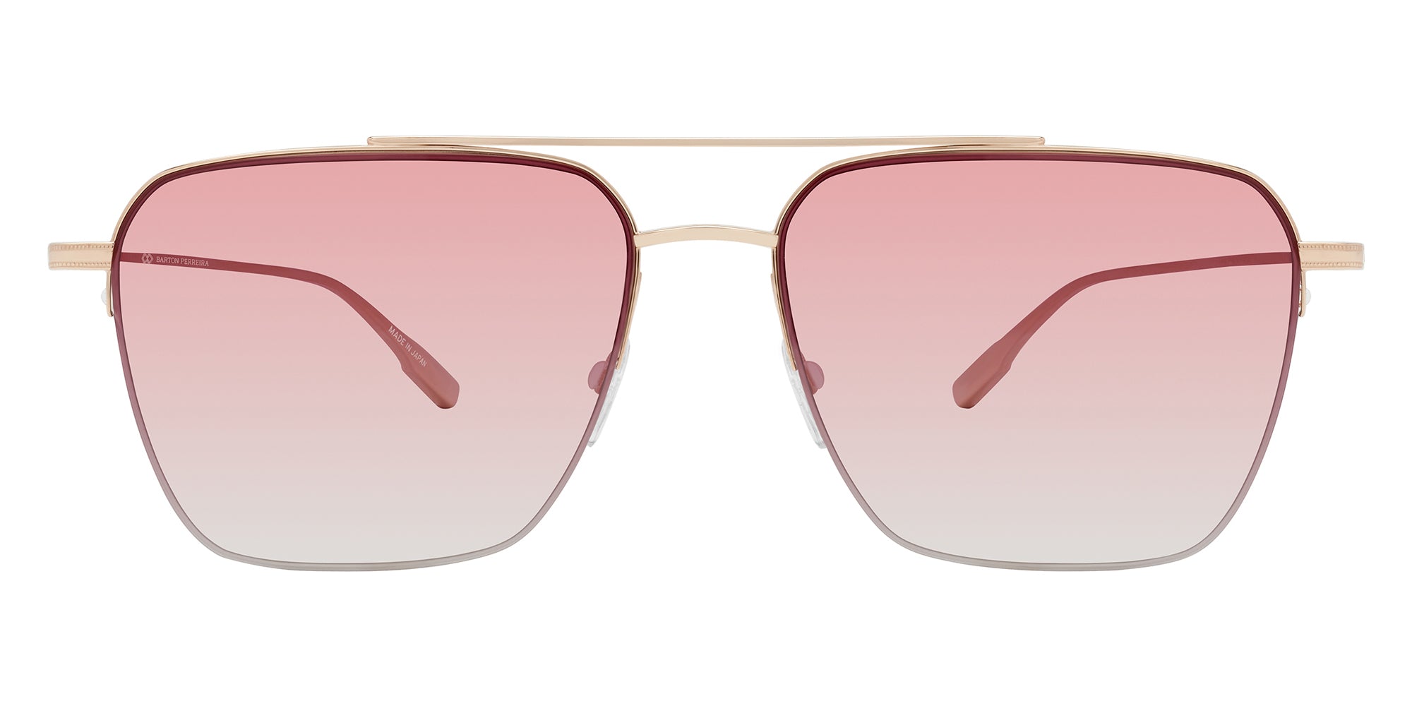Barton Perreira® Armstrong Sun BRP ARMS5554K - Rose Gold/Mauve Gradient (AR) Sunglasses