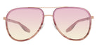 Barton Perreira® Cani BRP CANI5804K - Desert Rose/Rose Gold/Pinky Promise (AR) Sunglasses