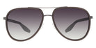 Barton Perreira® Cani BRP CANI5805K - Matte Dusk/Pewter/Smolder (AR) Sunglasses
