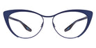 Barton Perreira® Cheeky BRP CHEE5402K - Matte Navy/Midnight/Demo Eyeglasses