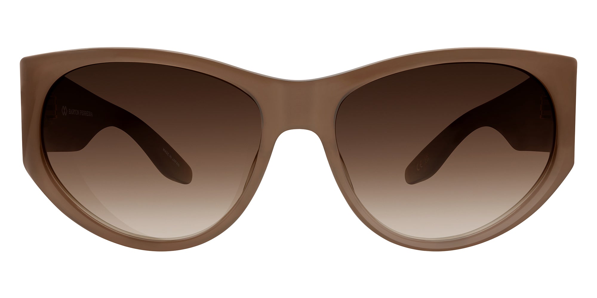 Barton Perreira® Cruz BRP CRUZ5903K - Mocha/Smokey Topaz (AR) Sunglasses
