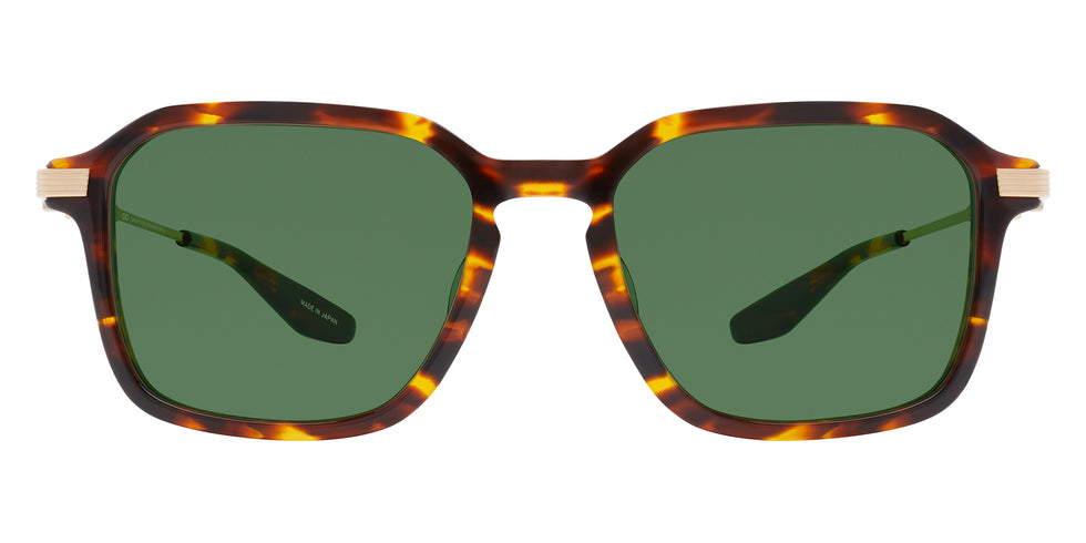 Barton Perreira® Delon BRP DELO5402K - Classic Tortoise/Gold/Bottle Green (AR) Sunglasses