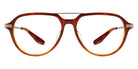 Barton Perreira® Dunn BRP DUNN5504K - Havana Ombre/Antique Gold/Demo Eyeglasses