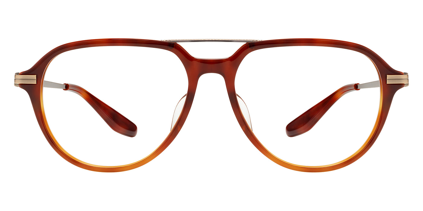 Barton Perreira® Dunn BRP DUNN5504K - Havana Ombre/Antique Gold/Demo Eyeglasses