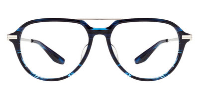 Barton Perreira® Dunn BRP DUNN5505K - Midnight/Silver/Demo Eyeglasses