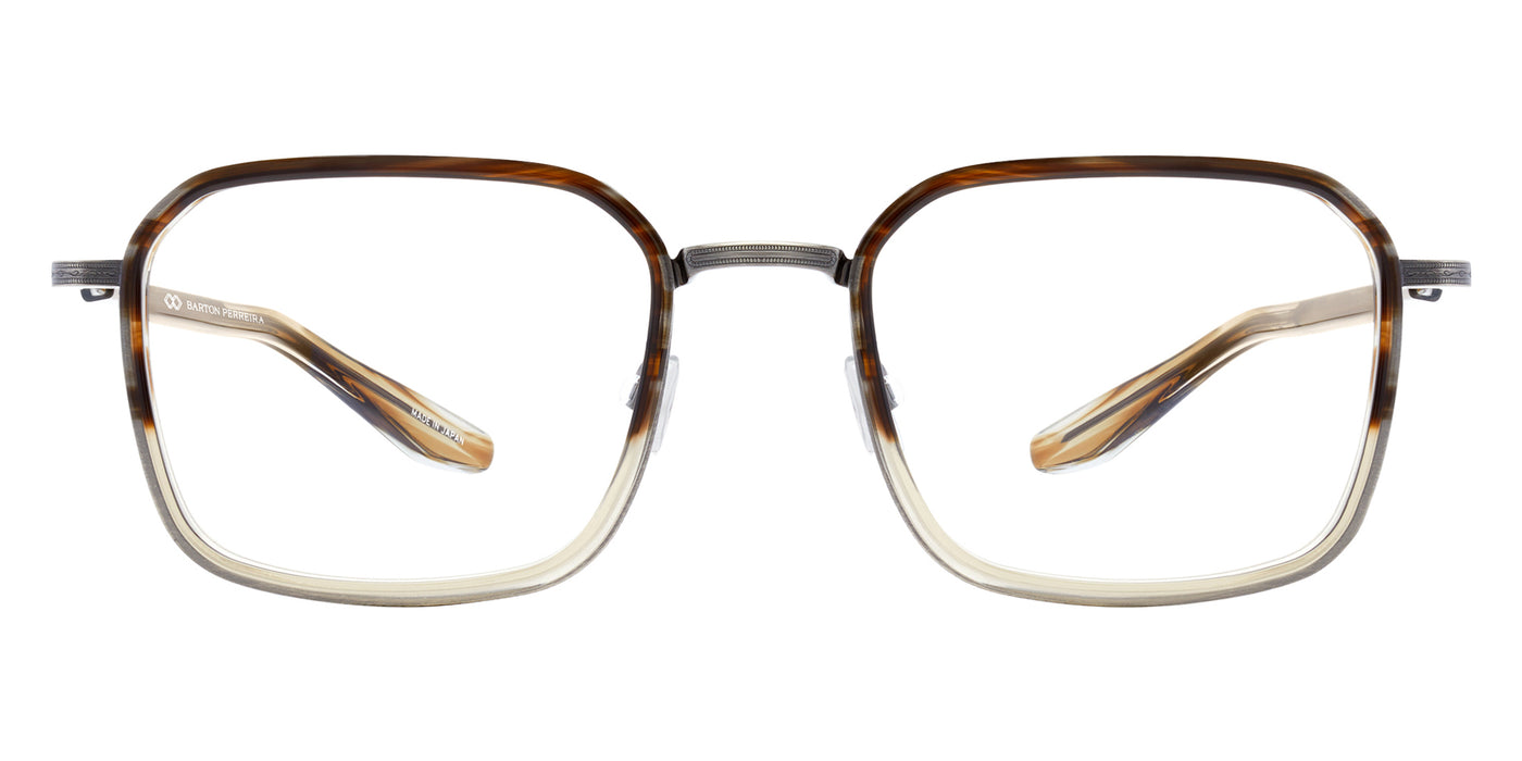 Barton Perreira® Euclid BRP EUCLAF5303K - Hickory Gradient /Clear/Hickory Gradie/Demo Eyeglasses