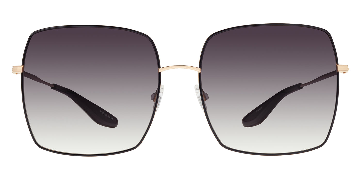 Barton Perreira® Folasade BRP FOLA6001K - Gold/Jet Enamel/Smolder (AR) Sunglasses