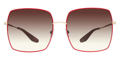 Barton Perreira® Folasade BRP FOLA6003K - Gold/Crimson Enamel/Smokey Topaz (AR) Sunglasses