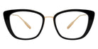 Barton Perreira® Harper BRP HARP5101K - Black/Gold/Demo Eyeglasses