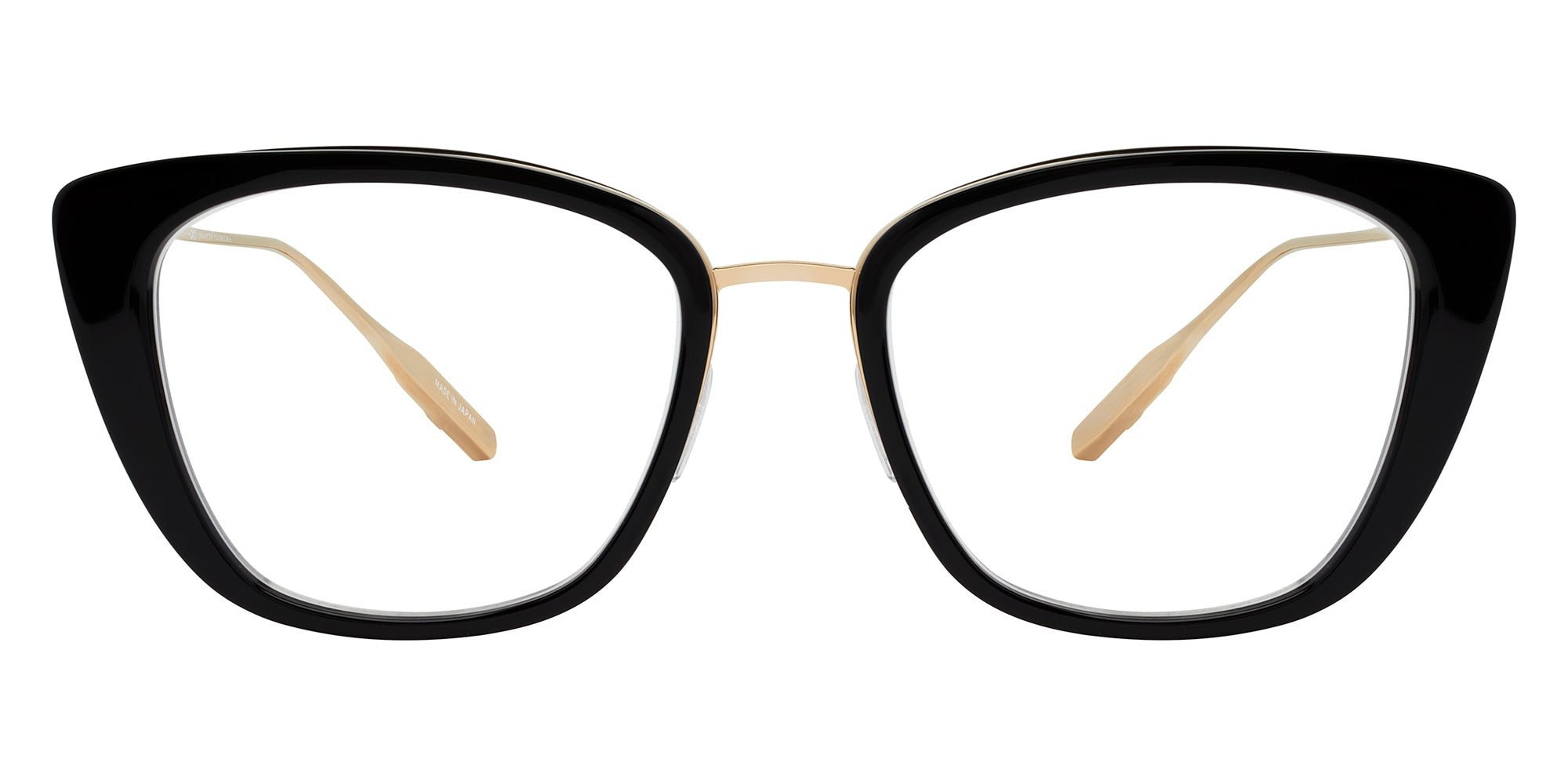 Barton Perreira® Harper BRP HARP5101K - Black/Gold/Demo Eyeglasses