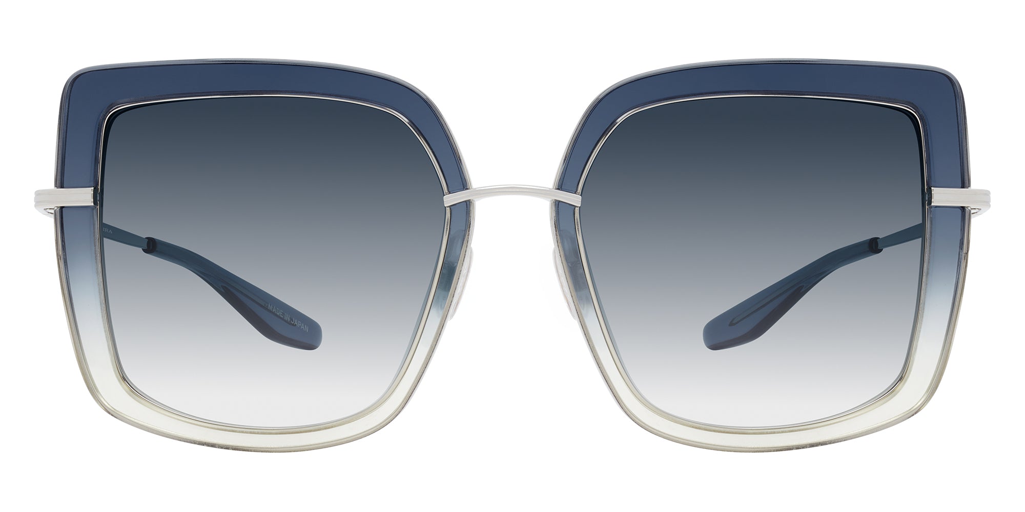 Barton Perreira® Margret BRP MARG5603K - Shoreline/Platinum/Aegean Gradient (AR) Sunglasses
