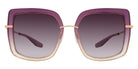 Barton Perreira® Margret BRP MARG5605K - Plum Ombre/Rose Gold/Cassis Gradient (AR) Sunglasses