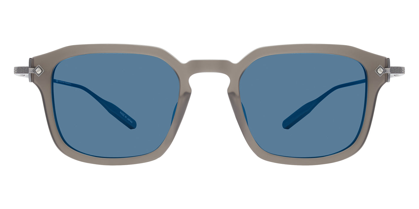 Barton Perreira® Nolan BRP NOLA4954K - Matte Dusk/Pewter/Marine (AR) Sunglasses