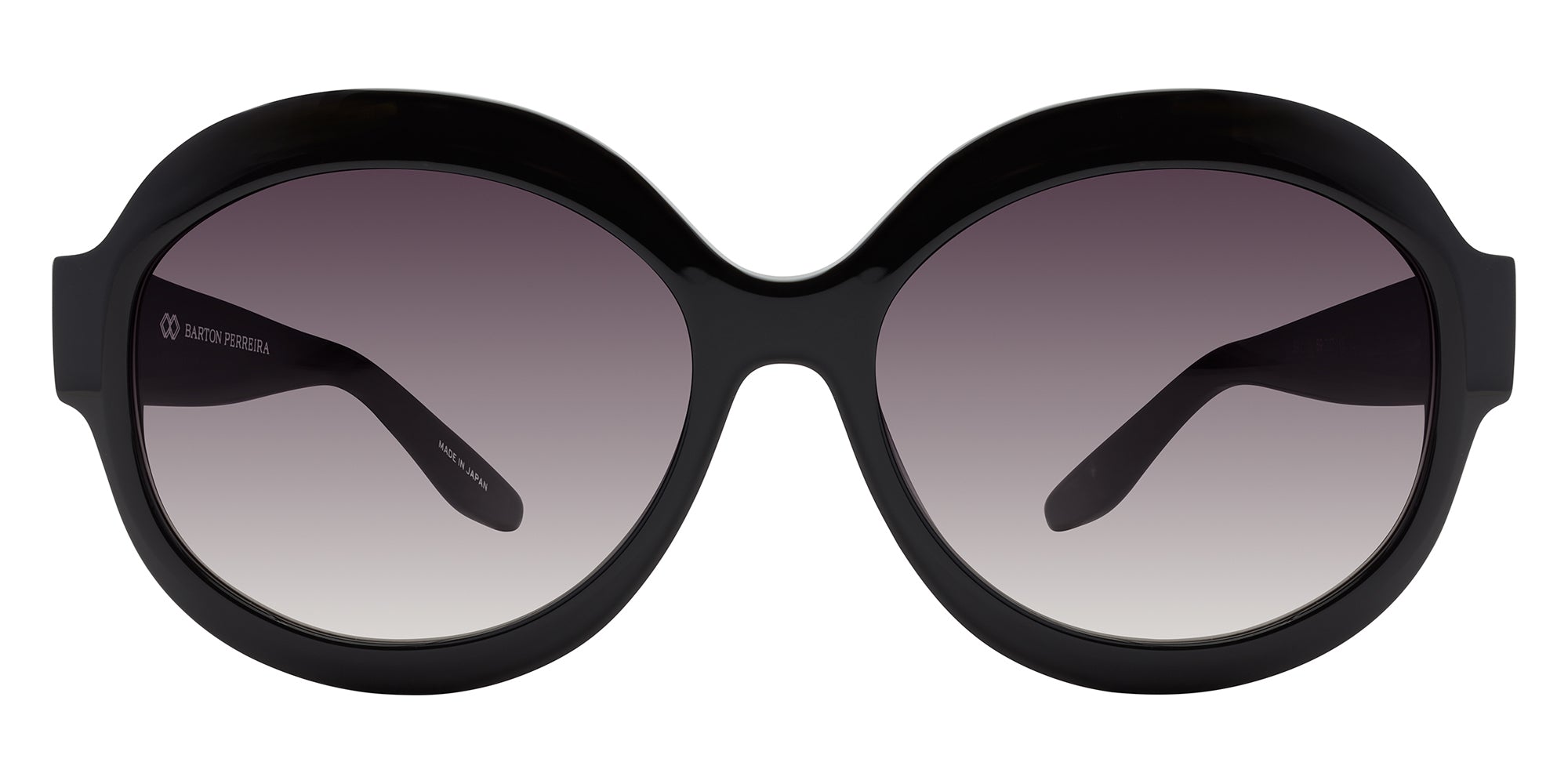 Barton Perreira® Orleandra BRP ORLE5901K - Black/Smolder (AR) Sunglasses