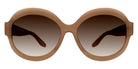Barton Perreira® Orleandra BRP ORLE5903K - Mocha/Smokey Topaz (AR) Sunglasses