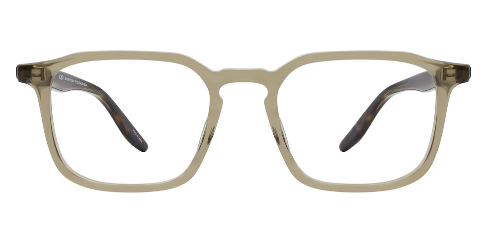 Barton Perreira® Raymond BRP RAYM4905K - Khaki/Sulcata Tortoise/Demo Eyeglasses