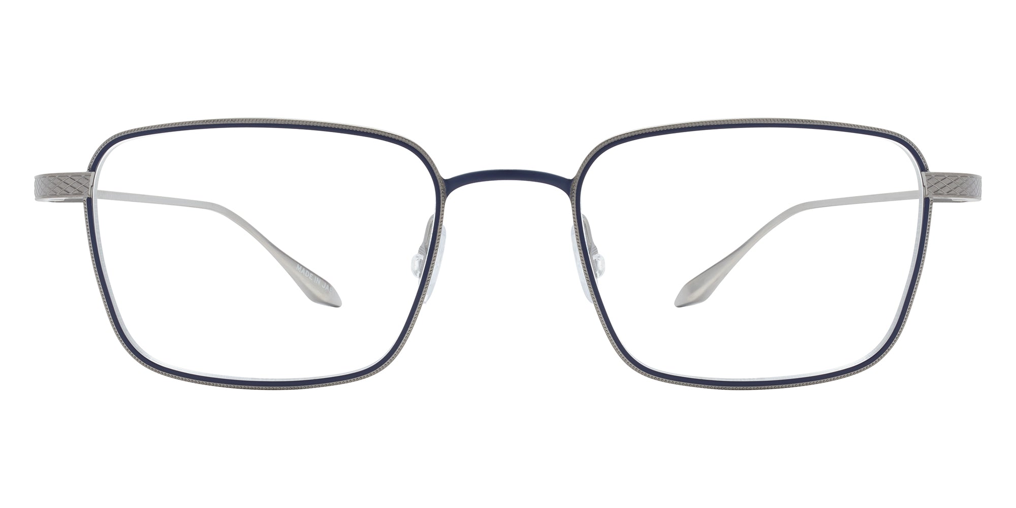 Barton Perreira® Salgado BRP SALG5001K - Pewter/Matte Navy/Demo Eyeglasses