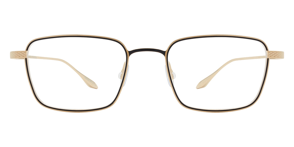 Barton Perreira® Salgado BRP SALG5003K - Gold/Black Satin/Demo Eyeglasses