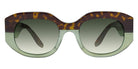 Barton Perreira® Sueno BRP SUEN5106K - Enchanted Forest/Julep (AR) Sunglasses